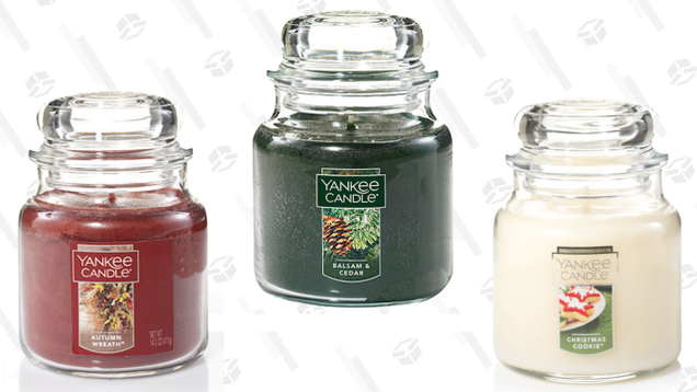 Buy One, Get Two Free Medium Jar Candles | Yankee Candle | Today only, limit four free candles
